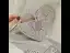 Fashion Silver Rhinestone Heart-shaped Clutch Bags 2020