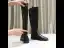 Chic / Beautiful Winter Black Mid Calf Street Wear Womens Boots 2020 Round Toe Flat Boots