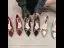 Fashion Burgundy Evening Party Rhinestone Bow Pumps 2020 4 cm Thick Heels Low Heel Pointed Toe Pumps