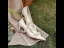 Classy Ivory Pearl Rhinestone Wedding Shoes 2020 8 cm Stiletto Heels Pointed Toe Wedding Pumps