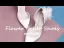 Modern / Fashion White Flower Rhinestone Wedding Shoes 2021 Satin 9 cm Stiletto Heels Pointed Toe Wedding Heels