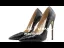 Fashion Black Evening Party Alligator Print Pumps 2021 10 cm Stiletto Heels High Heels Pointed Toe Pumps