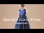 Ciel étoilé Bleu Marine Robe Ceremonie Fille 2020 Princesse Encolure Dégagée Sans Manches Noeud Ceinture Étoile Paillettes Longue Volants