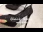 Sexy Black Rave Club Rhinestone Pumps 2020 12 cm Stiletto Heels Pointed Toe Pumps