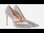 Scintillantes Argenté Soirée Paillettes Escarpins 2021 Cuir 10 cm Talons Aiguilles À Bout Pointu Escarpins