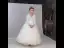 Chic / Beautiful Ivory Sequins Birthday Flower Girl Dresses 2022 Ball Gown V-Neck Long Sleeve Floor-Length / Long Flower Girl Dresses