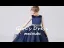 Fashion Navy Blue Organza Birthday Flower Girl Dresses 2021 Ball Gown Scoop Neck Sleeveless Rhinestone Sash Floor-Length / Long Ruffle