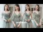Abordable Vert Cendré Robe Demoiselle D'honneur 2021 Princesse Dos Nu Appliques En Dentelle Perlage Longue Volants