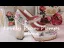 Charmant Blanche Brodé Promo Escarpins 2021 Cuir 10 cm Talons Épais Talons Hauts À Bout Rond Escarpins