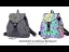 llamativo Luminoso Geométrica Multi-Colors Mochilas 2021 Holográfico Reflexivo Bolsos de mujer