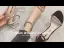 Mode Noire Vêtement de rue Faux Diamant Sandales Femme 2021 Bride Cheville 7 cm Talons Aiguilles Talons Hauts Peep Toes / Bout Ouvert Sandales