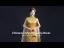 Chinese style Yellow Cheongsam / Qipao 2021 Trumpet / Mermaid High Neck Short Sleeve Butterfly Printing Watteau Train Formal Dresses