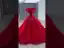 Luxury / Gorgeous Red Glitter Handmade  Beading Sequins Wedding Dresses 2025 Ball Gown Spaghetti Straps Short Sleeve Backless Chapel Train Wedding
