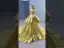 Couture Gold Cascading Ruffles Prom Dresses 2024 Ball Gown V-Neck Sleeveless Backless Chapel Train Prom Formal Dresses
