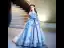 Flower Fairy Sky Blue Appliques Bow Sash Birthday Flower Girl Dresses 2025 Ball Gown Scoop Neck Sleeveless Sweep Train