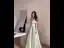 Chic / Belle Vert Cendré Robe De Bal 2025 Princesse De l'épaule Manches Courtes Dos Nu Longue Robe De Ceremonie
