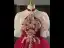 Bling Bling Burgundy Beading Pearl Sequins Flower Prom Dresses 2025 Ball Gown High Neck Short Sleeve Backless Floor-Length / Long Formal Dresses