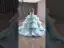 Luxury / Gorgeous Sky Blue Beading Cascading Ruffles Pearl Sequins Prom Dresses 2025 Ball Gown Strapless Sleeveless Backless Sweep Train Formal Dresses