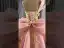 Luxury / Gorgeous Flower Fairy Blushing Pink Beading Appliques Sequins Prom Dresses 2025 Ball Gown One-Shoulder Sleeveless Backless Bow Court Train Formal Dresses