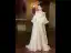 Schöne Champagner Gespaltete Front Ballkleider 2025 A Linie Off Shoulder Kurze Ärmel Rückenfreies Sweep / Pinsel Zug Festliche Kleider