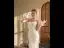 Fashion White Pearl Ruffle Wedding Bridal Gloves 2025 Tulle