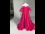 Fine Fuchsia Avtakbar Feie Tog Ballkjoler 2025 Prinsesse Kjæreste Avtakbare ermer Ryggløse Ball Formelle Kjoler