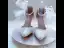 Chic / Beautiful White Bow Pointed Toe Prom Womens Sandals 2025 Ankle Strap 9 cm Stiletto Heels Womens Shoes High Heels