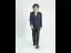 Navy Blue Long Sleeve 6-piece Wedding Boys Wedding Suits 2025 Body Jewellery Coat Pants Shirt Tie Vest
