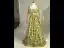 Chic / Beautiful Lime Green Cascading Ruffles Printing Prom Dresses 2024 Spaghetti Straps A-Line / Princess Sleeveless Backless Floor-Length / Long Prom Formal Dresses