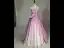 Fée Des Fleurs Dégradé De Couleur Rose Bonbon Perle Appliques Robe De Bal 2024 Princesse Bustier Sans Manches Dos Nu Longue Promo Robe De Ceremonie