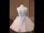 Sexy Sky Blue Beading Pearl Sequins Party Dresses 2025 Ball Gown Strapless Sleeveless Backless Floor-Length / Long Cocktail Party Evening Party Formal Dresses