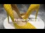 Chic / Beautiful Yellow Cocktail Party Snakeskin Print Pumps 2021 12 cm Stiletto Heels Pointed Toe Pumps High Heels