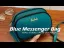Modest / Simple Ink Blue Square Messenger Bag Crossbody Bags 2021 PU Casual Women's Bags