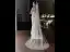 Vintage / Retro White Glitter Rhinestone Wedding Veils 2025 2 m Tulle