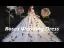 Fée Des Fleurs Blanche La Mariée Robe De Mariée 2021 Robe Boule De l'épaule Manches Courtes Dos Nu Rose Appliques En Dentelle Glitter Tulle Cathedral Train Volants