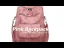 Chic / Belle Rougissant Rose Sacs à dos 2021 Toile Sacs Pour Femmes