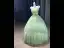 Flower Fairy Sage Green Pearl Appliques Prom Dresses 2025 Ball Gown Spaghetti Straps Sleeveless Backless Floor-Length / Long Formal Dresses