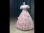 Schöne Rosa Applikationen Pailletten Ballkleider 2025 Ballkleid Eckiger Ausschnitt Kurze Ärmel Rückenfreies Lange Festliche Kleider
