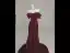 Haut de Gamme Charmant Bordeaux Trompette / Sirène Robe De Ceremonie 2025 De l'épaule Manches Courtes Dos Nu Train De Balayage Robe De Soirée