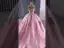 Flower Fairy Luxury / Gorgeous Blushing Pink Handmade  Beading Sequins Lace Flower Prom Dresses 2025 Ball Gown Strapless Sleeveless Backless Bow