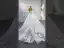 High-end White Beading Pearl Sequins Lace Flower Appliques Wedding Dresses 2023 Ball Gown Spaghetti Straps Sleeveless Backless Court Train Wedding