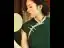 Vintage / Retro Dark Green Evening Party Cheongsam 2022 Trumpet / Mermaid High Neck Sleeveless Tea-length Split Front Cheongsam / Qipao