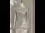Sexy Champagne Paillettes Robe De Soirée 2023 Trompette / Sirène Encolure Carrée Manches Longues Dos Nu Thé Longueur Soirée Robe De Ceremonie
