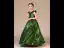 Chic / Beautiful Dark Green Sequins Evening Party Flower Girl Dresses 2021 A-Line / Princess Scoop Neck Cap Sleeves Zipper Up Floor-Length / Long