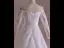 Élégant Blanche En Dentelle Fleur Robe De Mariée 2025 Robe Boule De l'épaule Manches Longues Dos Nu Train De Balayage