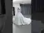 High-end Elegant White Pearl Satin Wedding Dresses 2025 Ball Gown Off-The-Shoulder Short Sleeve Backless Chapel Train Wedding
