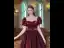 Chic / Beautiful Burgundy Pearl Prom Dresses 2025 A-Line / Princess Square Neckline Puffy Short Sleeve Backless Floor-Length / Long Formal Dresses