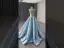 High-end Sky Blue Handmade  Beading Rhinestone Sequins Prom Dresses 2025 Ball Gown Scoop Neck Sleeveless Court Train Prom Formal Dresses