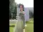 Modest / Simple Olive Green Velour Bridesmaid Dresses 2022 Bridesmaid A-Line / Princess Square Neckline 3/4 Sleeve Backless Floor-Length / Long Wedding Party Dresses
