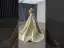 High End Gelb Handgefertigt Perlenstickerei Strass Pailletten Satin Ballkleider 2026 Meerjungfrau One-Shoulder Ärmellos Sweep / Pinsel Zug Festliche Kleider